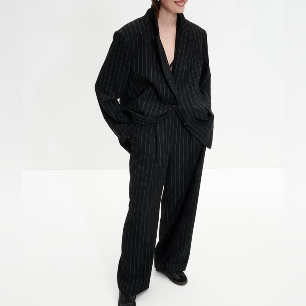 H&M STRIPE DRESS PANTS - P2325